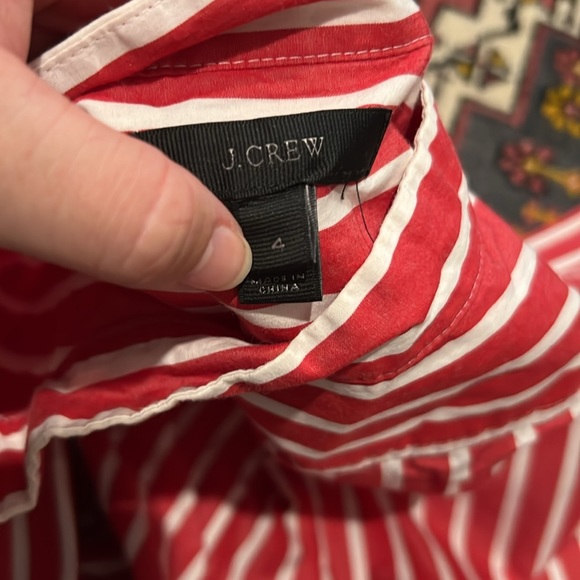 J. Crew Striped Top - Picture 2 of 5
